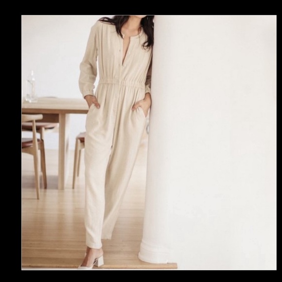 Ozma of California Rickie Jumpsuit Clay XS - Picture 3 of 12